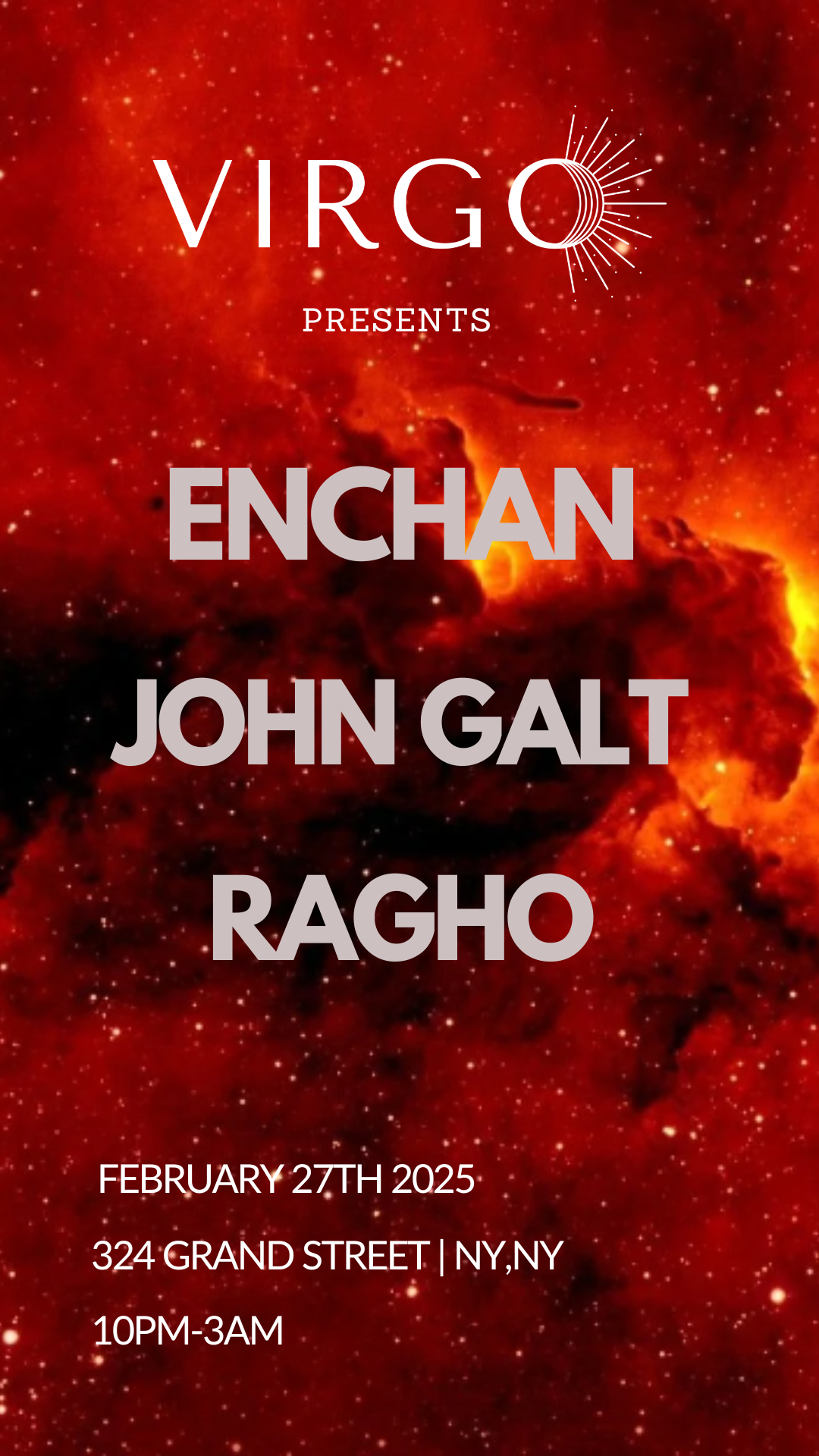 Event flyer